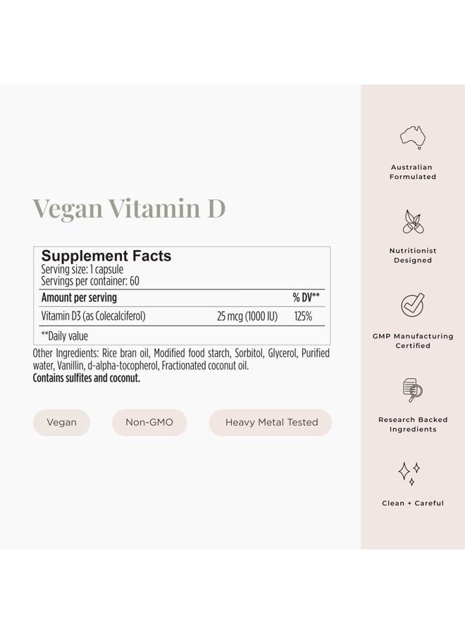 JSHealth Vitamin D3 1000iu Supplement for Healthy Muscle Function, Bone and Heart Health, and Immune Support - Image 4